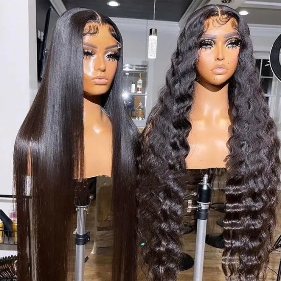 Unprocessed Wigs human hair lace front brazilian hd lace wig virgin human hair lace front wigs for black women