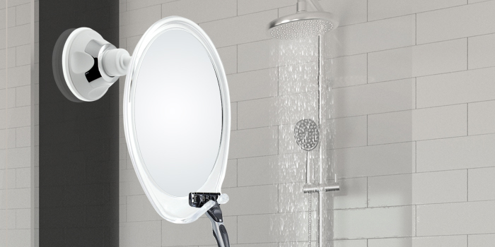 Razor Hook Suction Cup Mirror Razor Hook Suction Cup Mirror