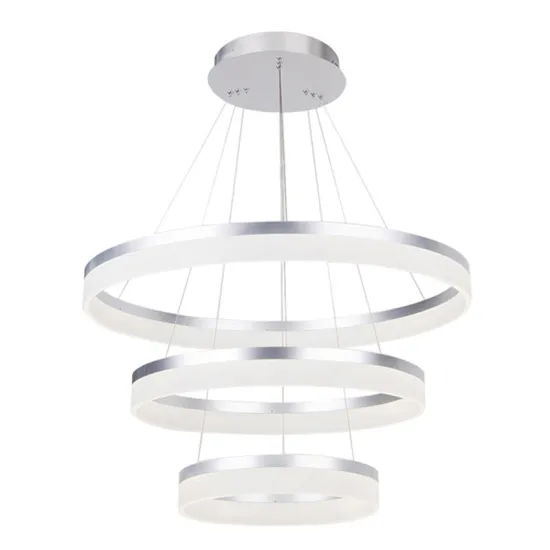 Modern Ring Pendant Lights: LED Acrylic Lighting Fixtures & Contemporary Chandeliers
