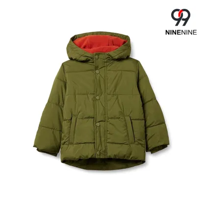 Boys Heavyweight Hooded Puffer Jacket