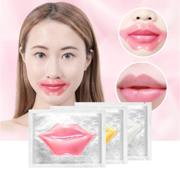 Maschera per labbra nutrienti in oro oro doro idratante esfoliante