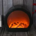Linterna de chimenea LED de llama de simulación recargable USB