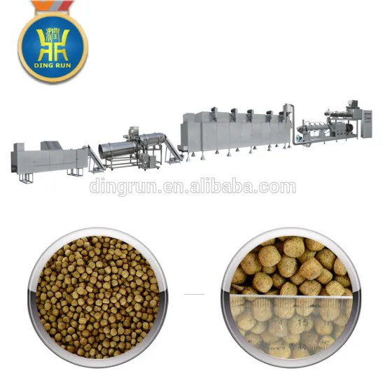 Stainless steel Floating Fish Feed Extruder machine 1ton/h