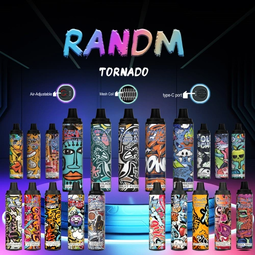 Randm Tornado 6000 puffs disposéierbar Vauo Original China Fabrikant