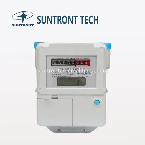 Remote Reading Gas Meter With Remote Control, High Quality Remote