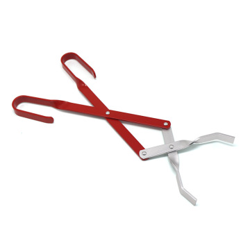High-Quality BBQ Accessories: Fast Shipping, Lightweight, Sturdy Stainless Steel and Aluminum Scissors Grill Tongs for Charcoal and Oven Use