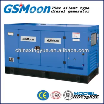 75kw CE approval 6-cylinder Diesel Generator.