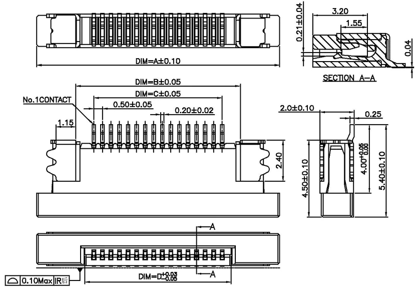 Pull-out underlay connectors