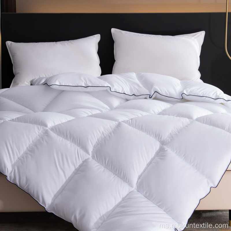 hotel mewah sisipan selimut Down Alternative Quilted Comforter