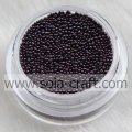 Großhandel Mini Glass Seed Metallic Perlen ohne Loch 