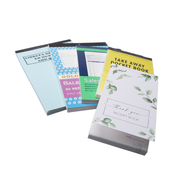 Thickened NCR Paper Financial Receipt Book
