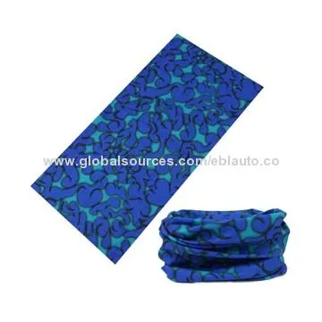 Tubular buff scarf, full-color printing, multifunctional