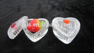Crystal food jars Decorative and exquisite storage bottles