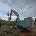 Excavator To Drill Conversion for Tunnel construction