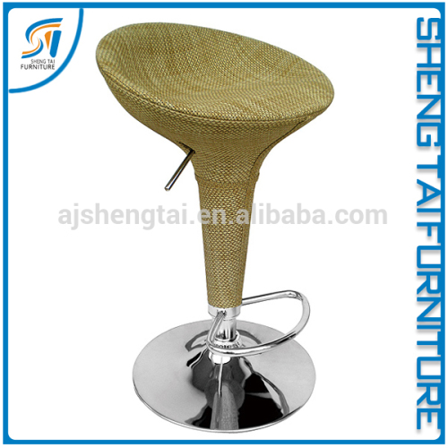 Good quality fabric swivel bar chair used for bar furniture