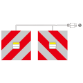 Homologiertes reflektierendes Panel mit Kabel- und Lampensatz