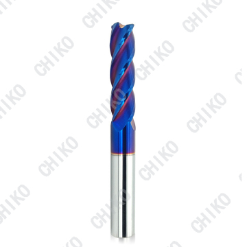 HRC65 4 Flutes Tungsten Toroidal Solid Carbide Coated Radius Milling Cutter