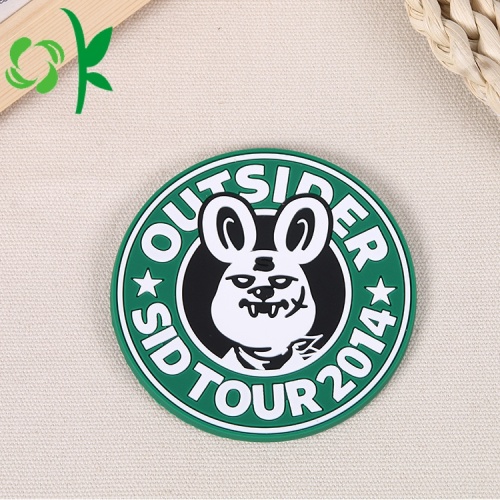 Silicone dưới uống Cup Coaster Mat cho Cup