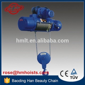 2T 6M CD1 Wire Rope Sling Type and Electric Power Source electric hoist