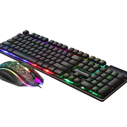 Promotion Mini Rechargeable Wired Studio Game Office Gaming Mouse and Keyboard Supplier