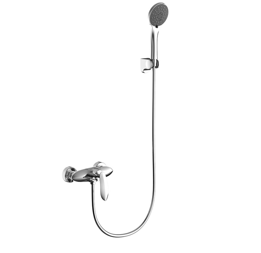 Full copper multi-color optional four-speed shower set