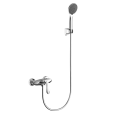Wall Mounted 4 functions Head Handle Bathroom Faucet Brass Bath Shower Faucet