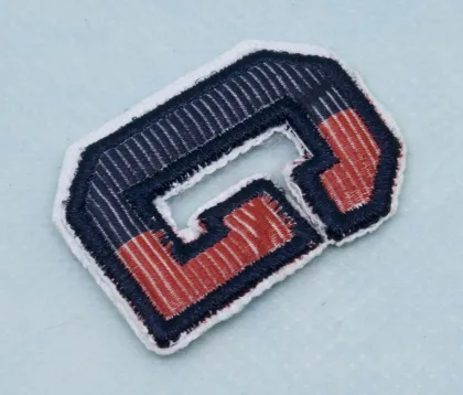 embroidered crest patch
