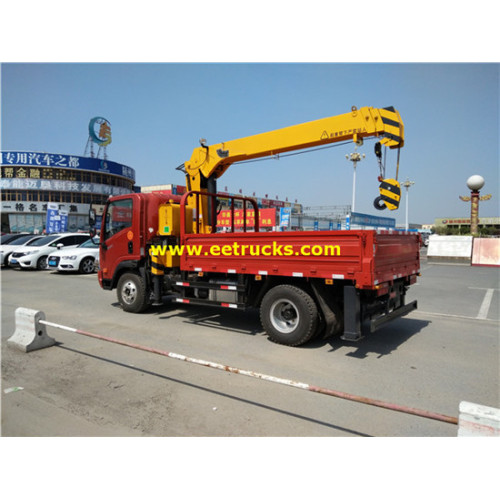 Dayun Telescopic 6ton Truck with Cranes