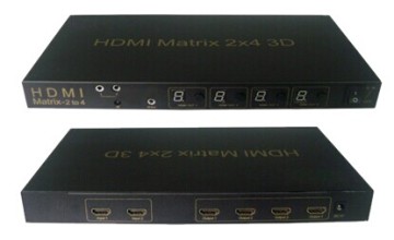 3D 2X4 HDMI Matrix