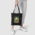 Tote Tote Bag Escape Paradise Retro