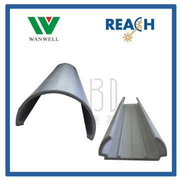 Wall bumper for supermarket