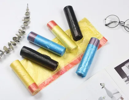 Biodegradable Drawstring Tall Kitchen Trash Bag Rolls