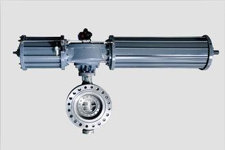 Pneumatic Piston Triple Offset Butterfly Valve with Three E