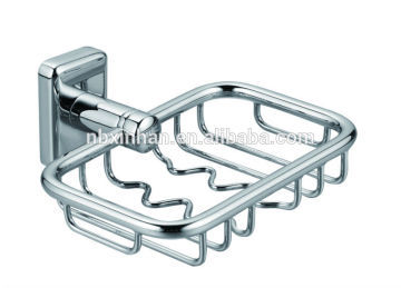 square wall mounted soap basket
