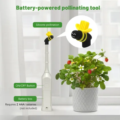 Electric Tomato Bee Pollinator Tool: Automated Eggplant and Pepper Flower Pollination Machine