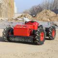 Grassure télécommandée robot de robot de robot de chantier de tracteur à gazon