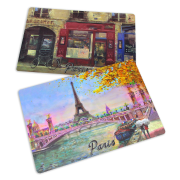 Top Selling Clear PVC Placemats: Washable, Dining Room Table Mats with Heat Resistance and PP Plastic Material