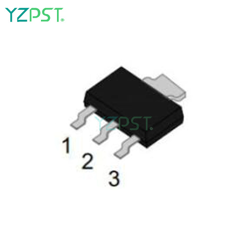 Surface mountable package 100-8 1A SCRs