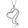 Fête des mères or et argent Chic mère fille pendentif coeur amour collier maman