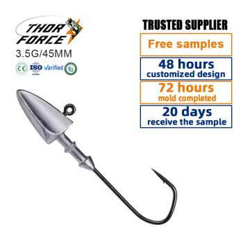 High-Quality THORFORCE Barb Design Fishing Lures - Wholesale Lead Heads and Jigging Hooks