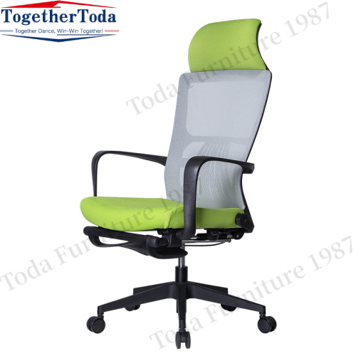 Executive high back mesh office chair with headrest