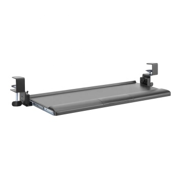 Tilting Clamp-On Under Desk Keyboard Tray