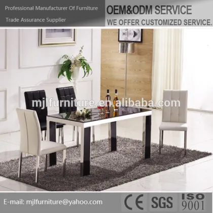long narrow dining table