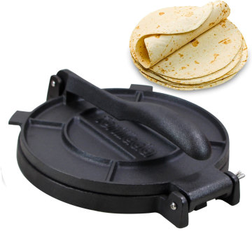 Cast Iron Tortilla Press and Enchilada Press for 6", "7", "8", "10" Inch Pans