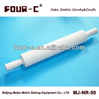 Non stick textured rolling pin, newest cake tools