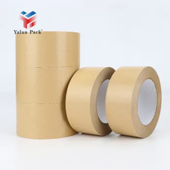 Water Proof Degradable Tape Writable And Easy To Break Professional Kraft Paper Tape