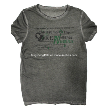 2014 New Wholesale Round Neck Short Sleeve Breathable T-Shirts (T-0787)