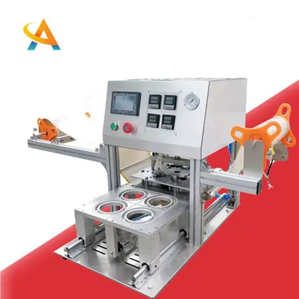 Lock Fresh Box Cooked Food Packaging Machine: Marinated Duck Goods Filling, Capping, Sealing & Labeling