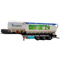 Liga de alumínio 50-60m³ a granel de alimento/ semi-trailer de transporte de cereais
