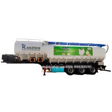 Aluminium Alloy 50-60m³ Bulk Feed/ Cereal Transport Semi Trailer